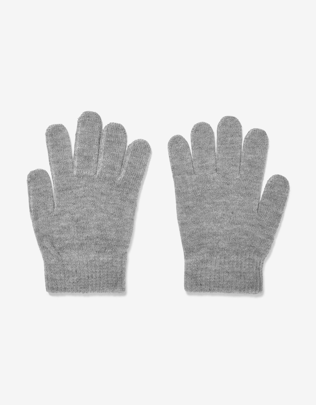 Boys Swoosh Pom Beanie and Glove Set in Grey