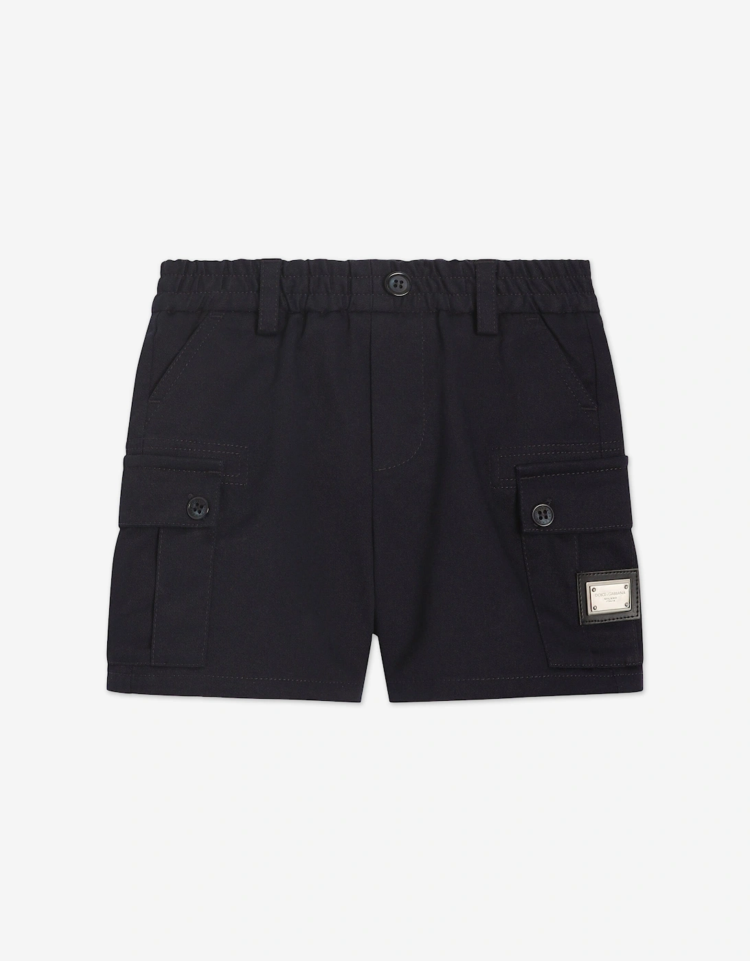 Baby Boys Cargo Shorts in Navy, 5 of 4