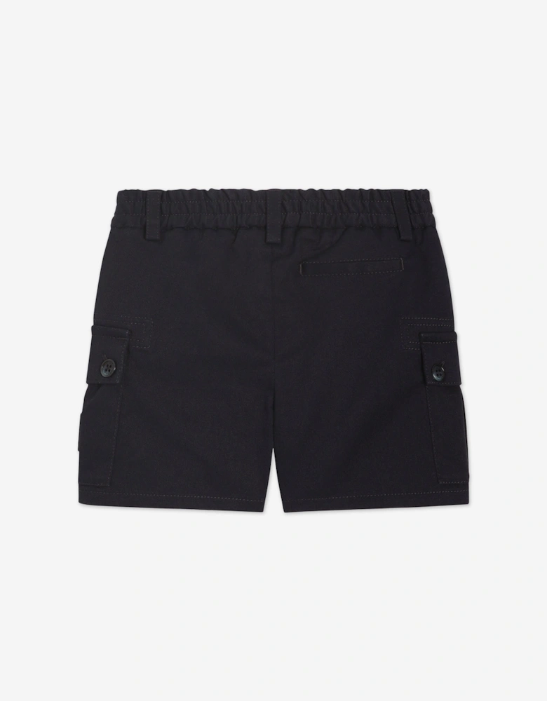 Baby Boys Cargo Shorts in Navy
