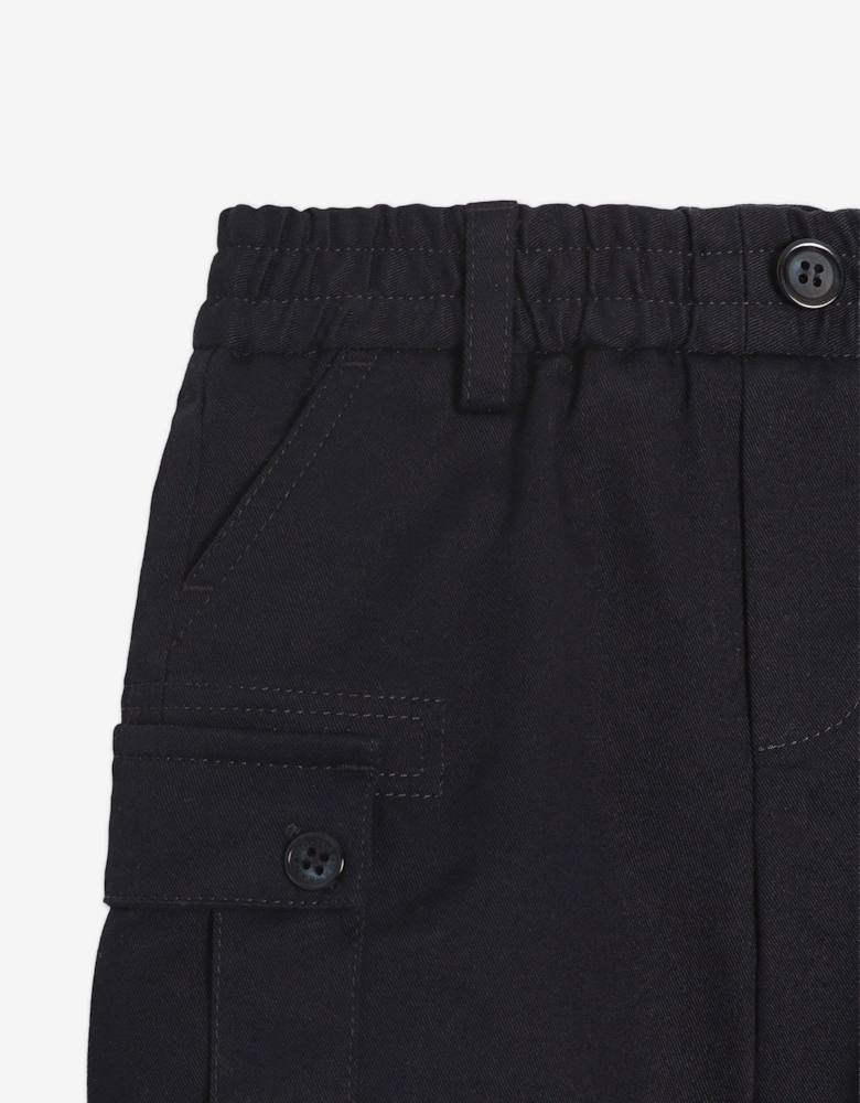 Baby Boys Cargo Shorts in Navy