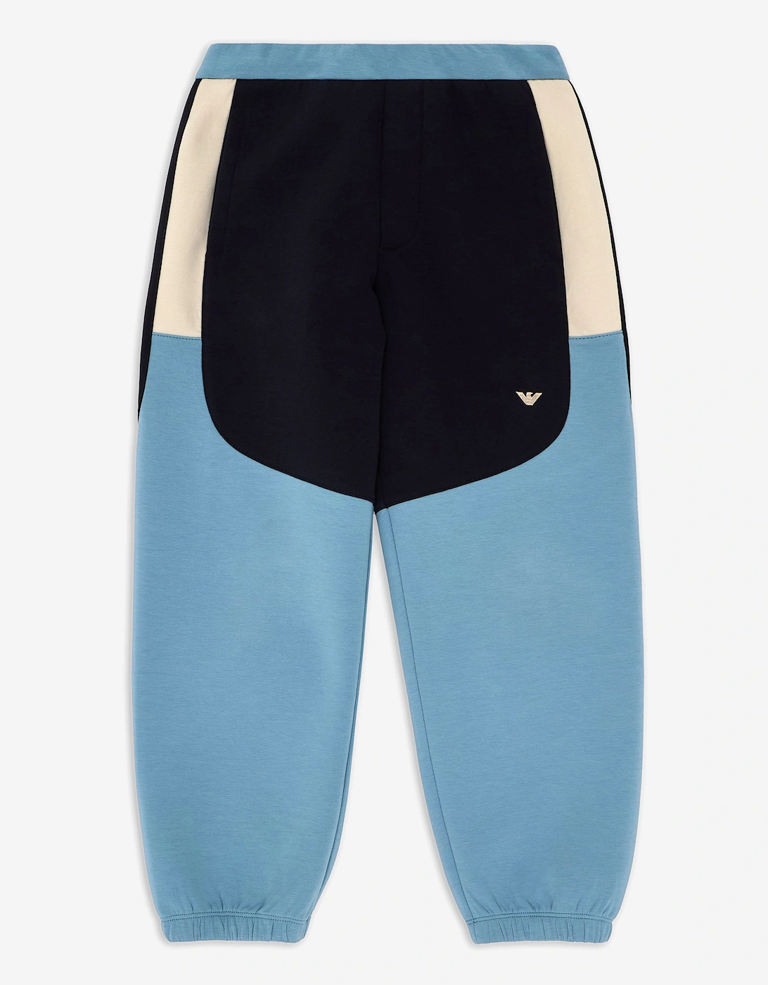 Boys Colourblock Joggers in Blue, 5 of 4