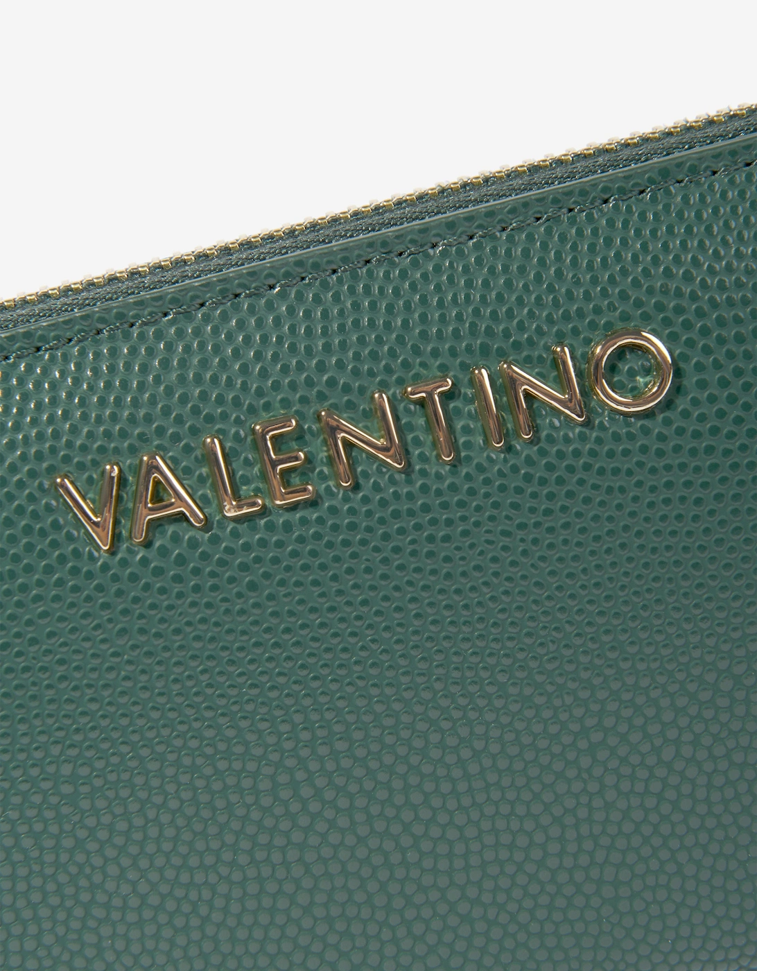 Divina Zip Around Wallet in Green (14.5cm)