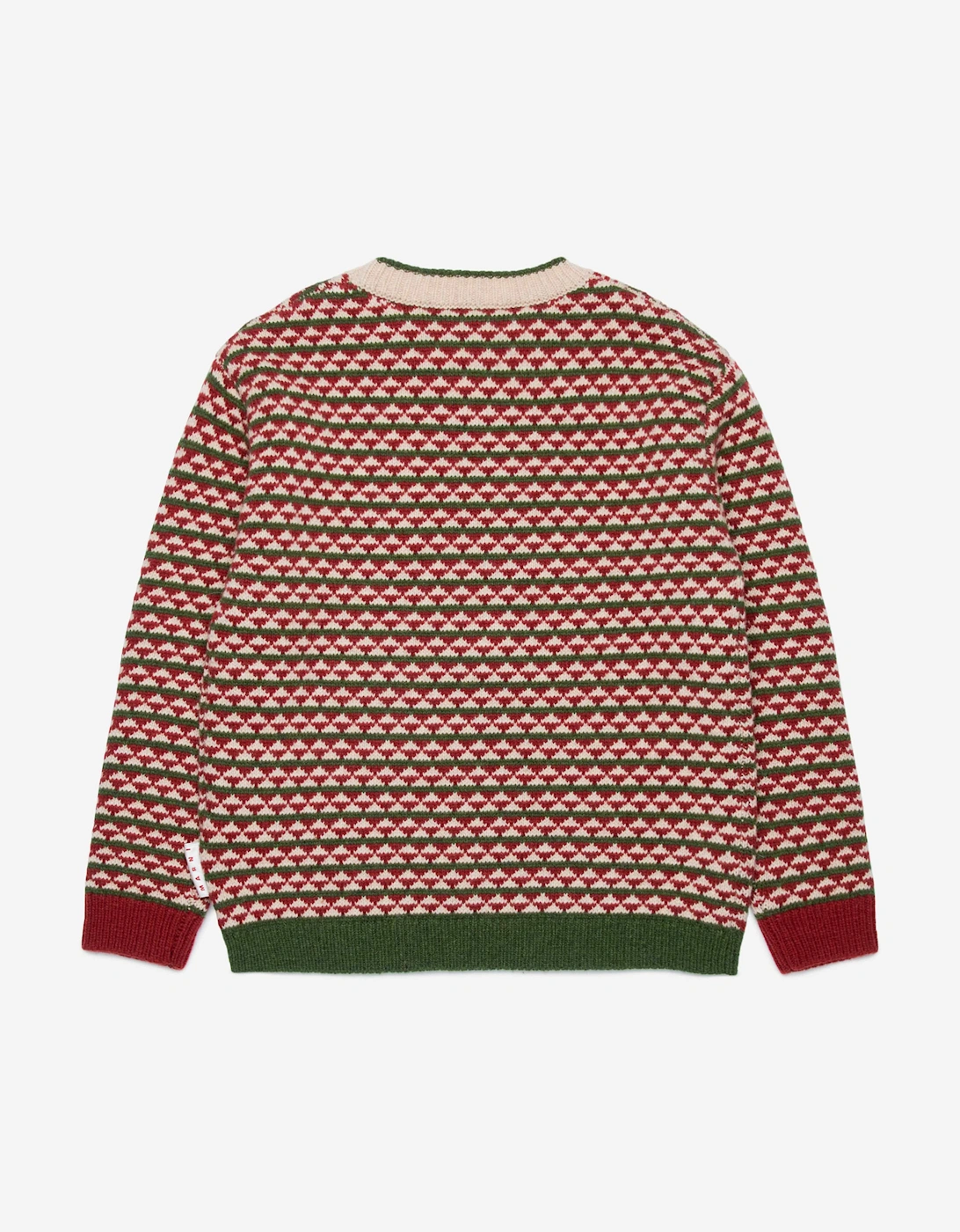 Kids Wool Knitted Jumper in Red