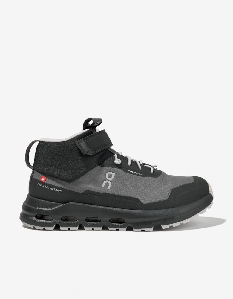 Running Kids Cloudhero Mid Waterproof Trainers in Grey