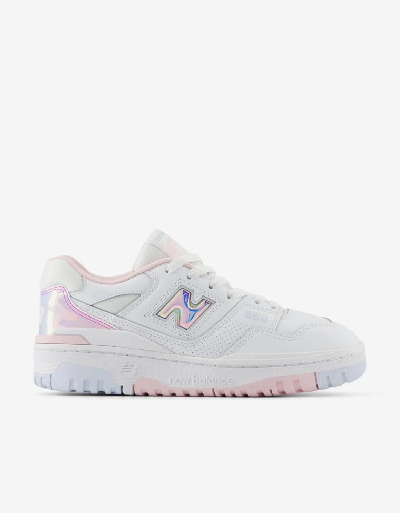 Girls 550 Trainers in White