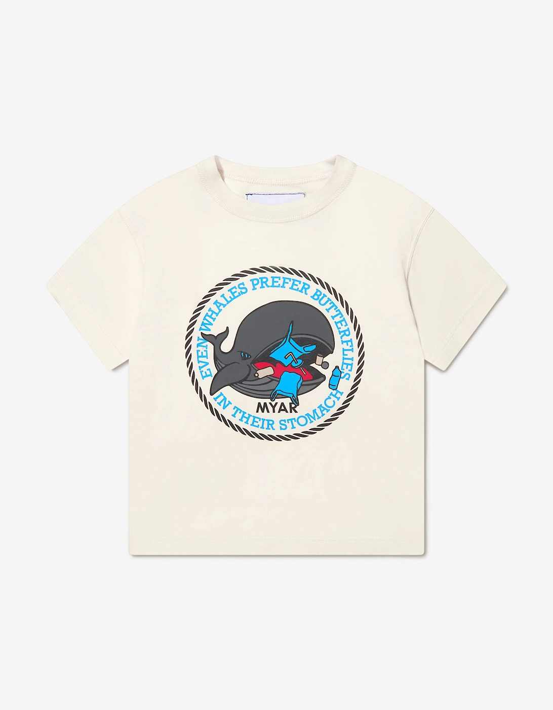 Boys Cotton Whale Print T-Shirt, 5 of 4