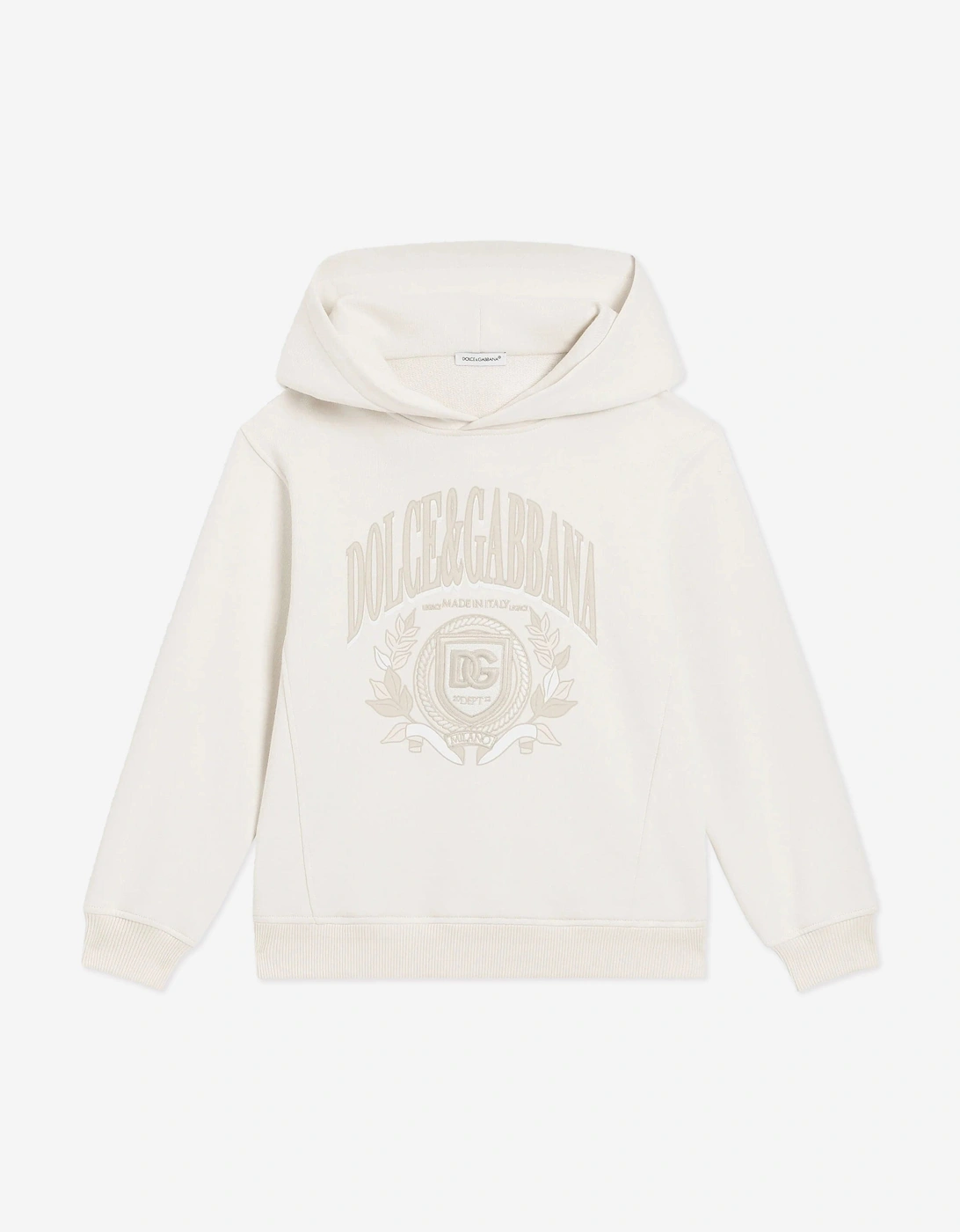 Kids Logo Hoodie in Ivory, 6 of 5