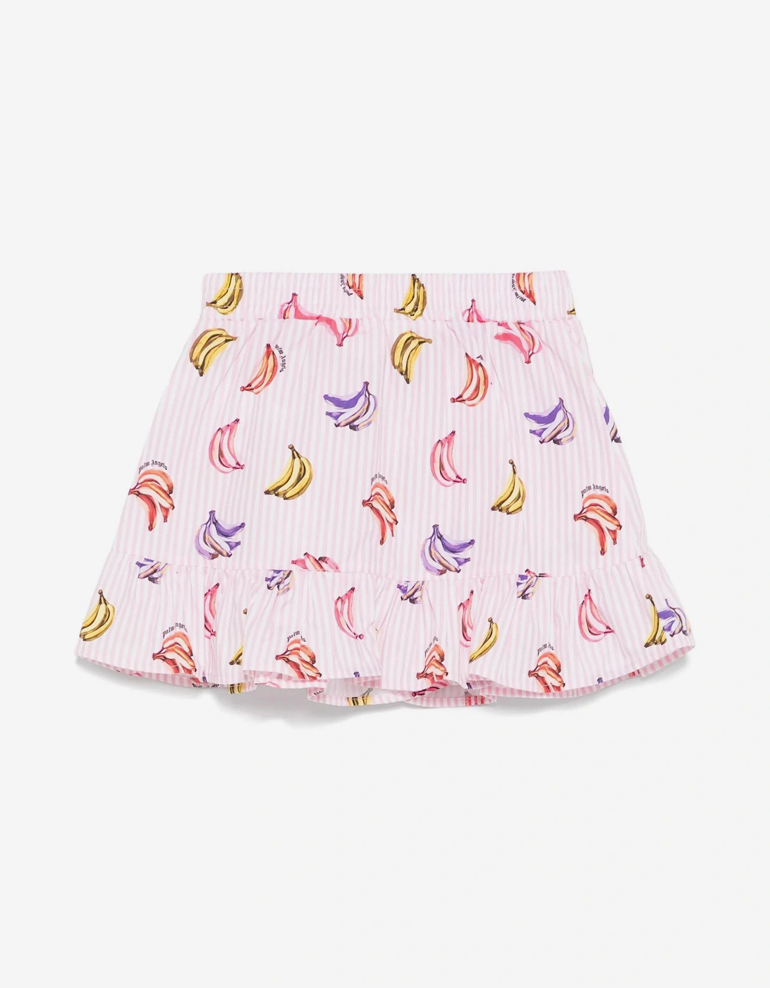 Girls AOP Bananas Mini Skirt in Pink