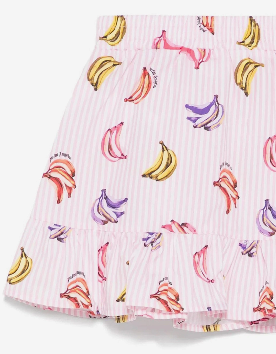 Girls AOP Bananas Mini Skirt in Pink