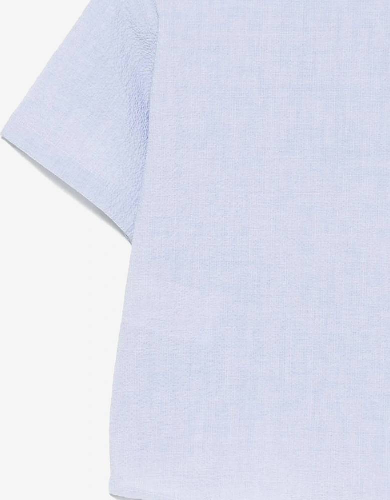 Boys Pocket Shirt in Blue
