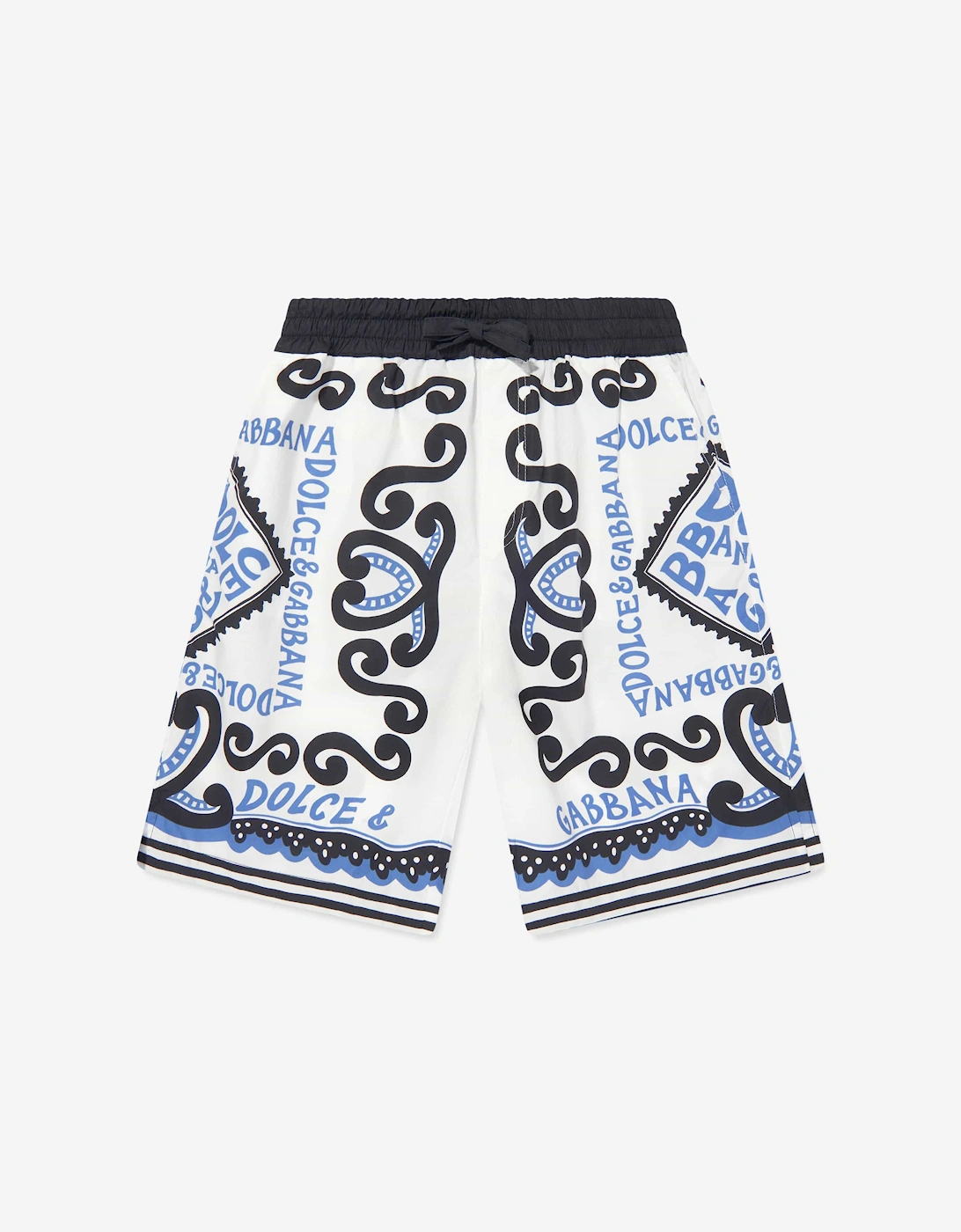 Boys DG Marina Bermuda Shorts in Multicolour, 6 of 5