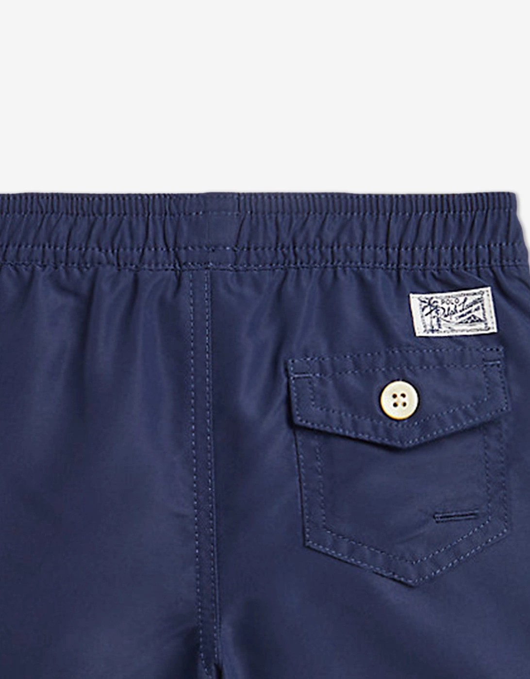 Boys Logo Swim Shorts in Navy