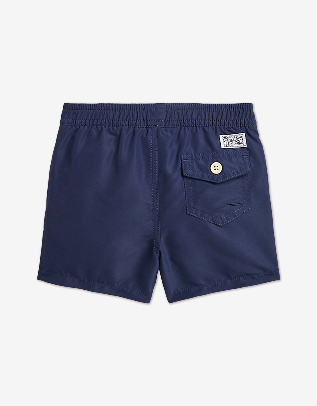 Boys Logo Swim Shorts in Navy