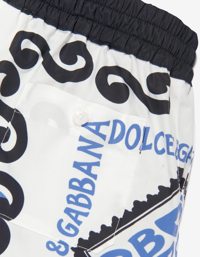 Boys DG Marina Bermuda Shorts in Multicolour