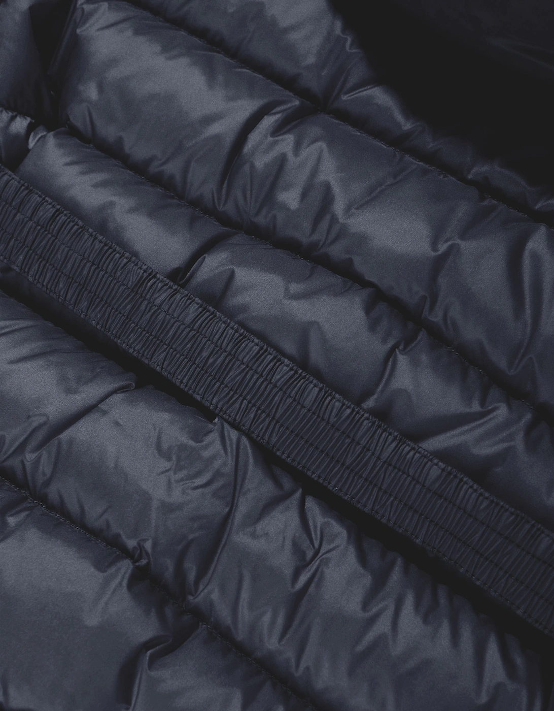 Girls Down Padded Argenno Short Parka in Navy