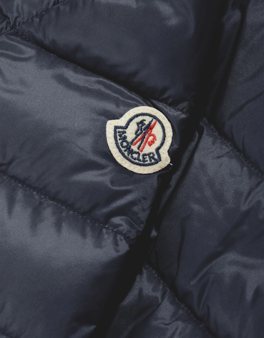 Girls Down Padded Argenno Short Parka in Navy
