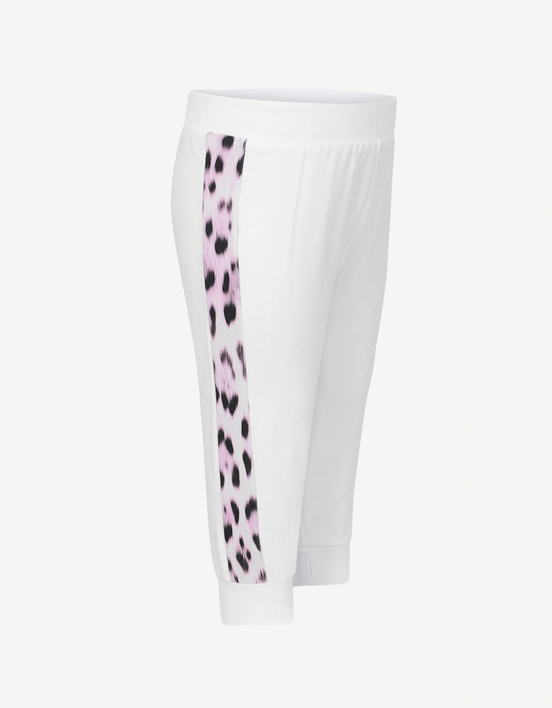 Baby Girls Joggers - & Pink Leopard Print Joggers