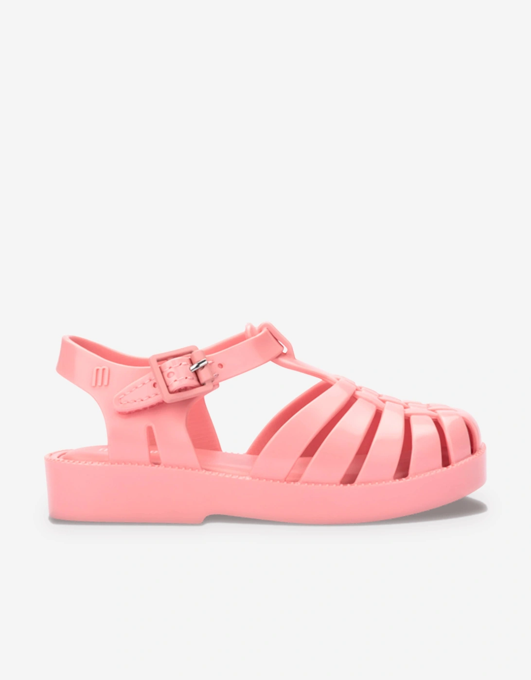 Girl's Mini Melissa Girls Possession Sandals in Pink - Size: 9