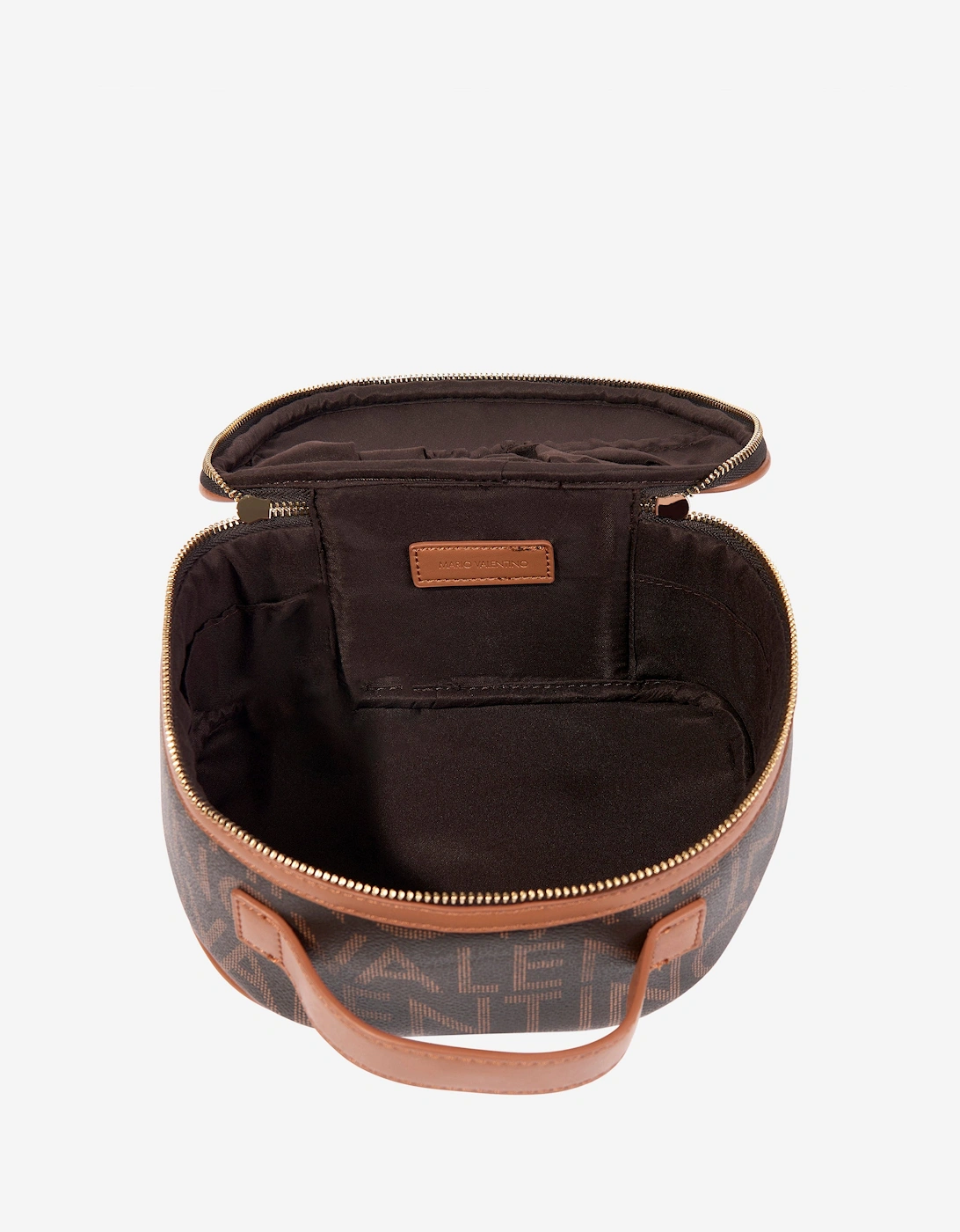 Regina Re Hard Cosmetic Case in Brown (22.5cm)