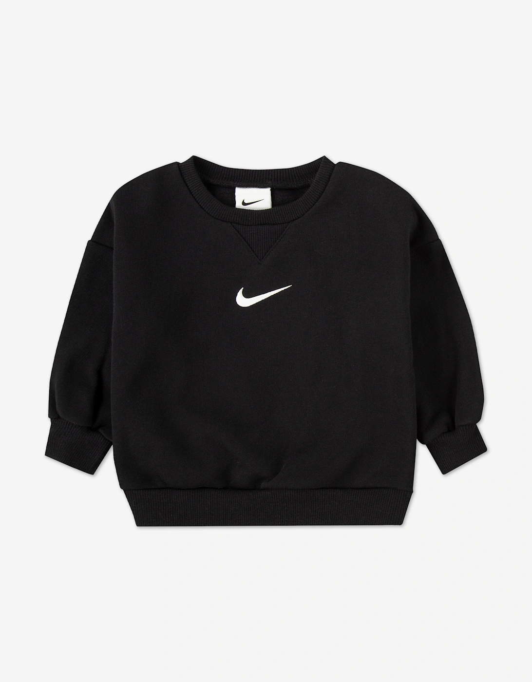 Kids Essential Fleece Tracksuit in Black