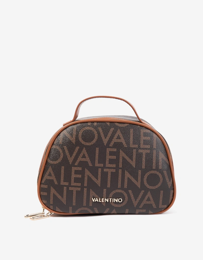 Regina Re Hard Cosmetic Case in Brown (22.5cm)