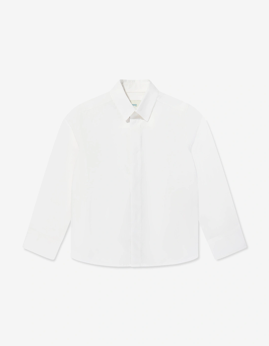 Boys Logo Shirt in White, 5 of 4