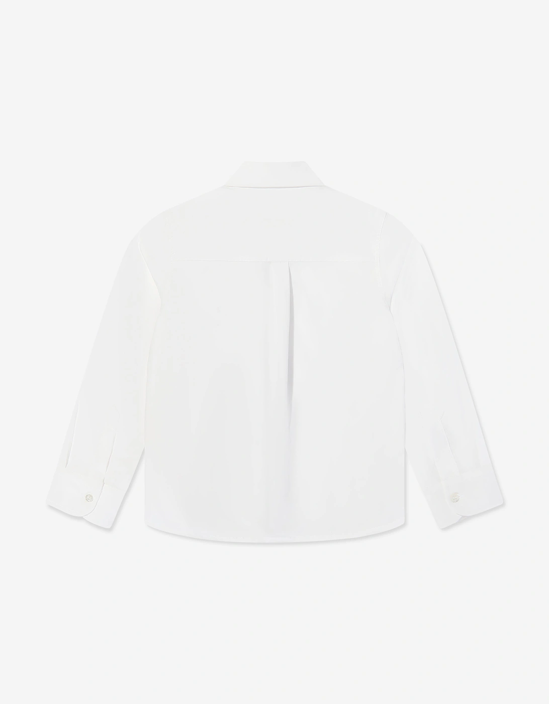 Boys Logo Shirt in White