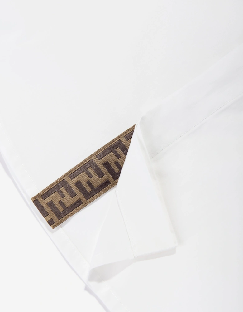 Boys Logo Shirt in White