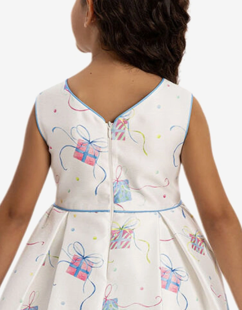 Girls Party Dress with Bag in Blue