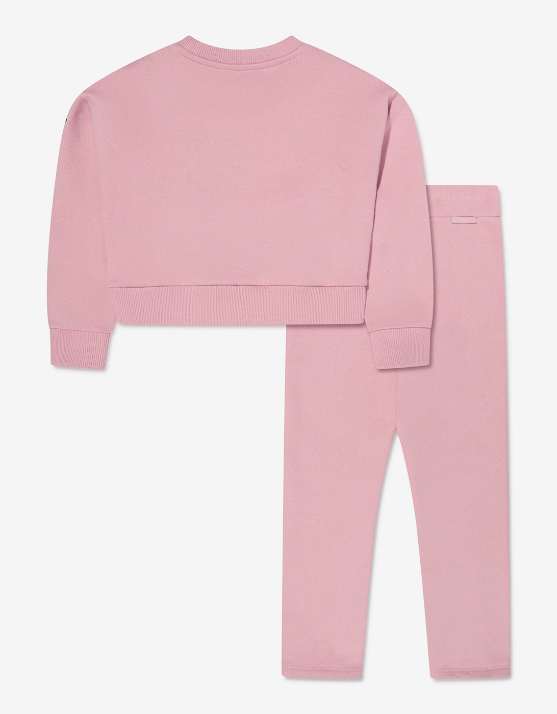 Enfant Girls Sweatshirt And Leggings Set in Pink