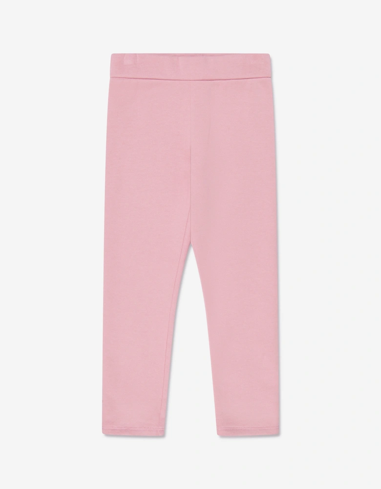 Enfant Girls Sweatshirt And Leggings Set in Pink