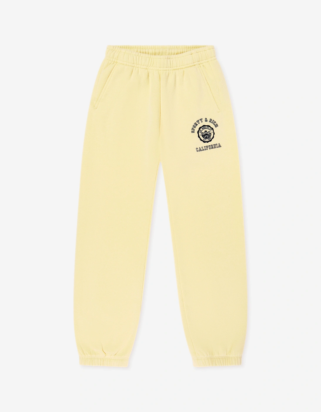 Kids California Emblem Joggers in Yellow, 5 of 4