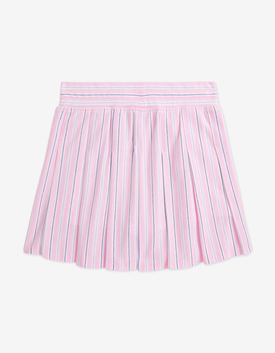 Girls Striped Skort in Pink