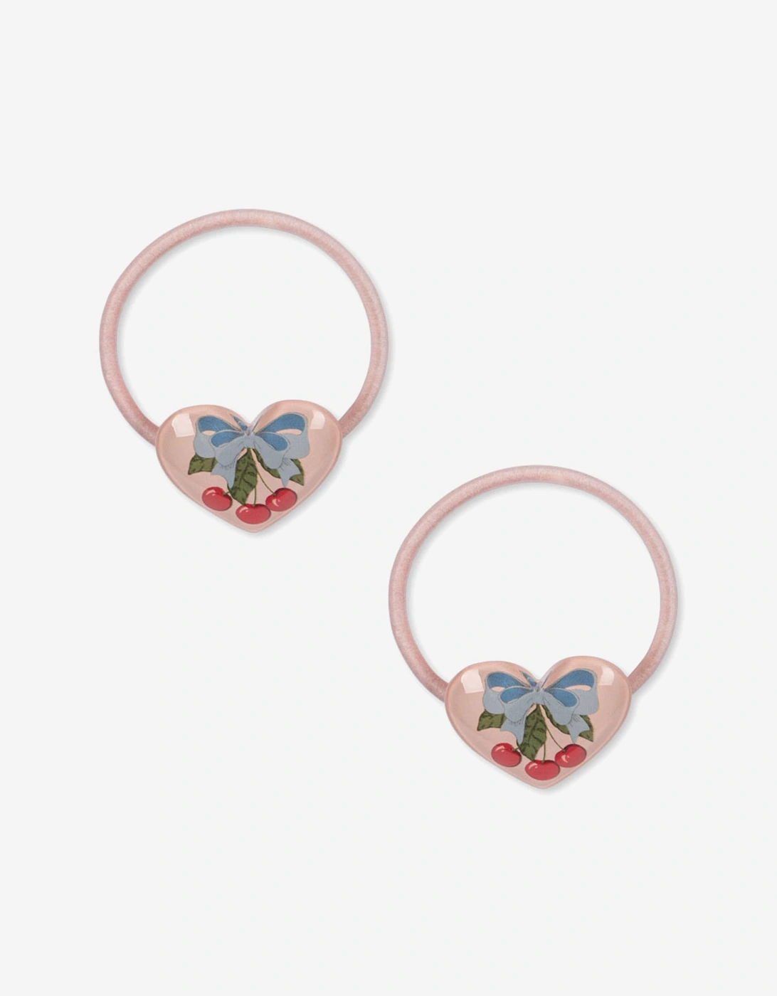 Girls 2 Pack Vilma Hair Elastics in Pink