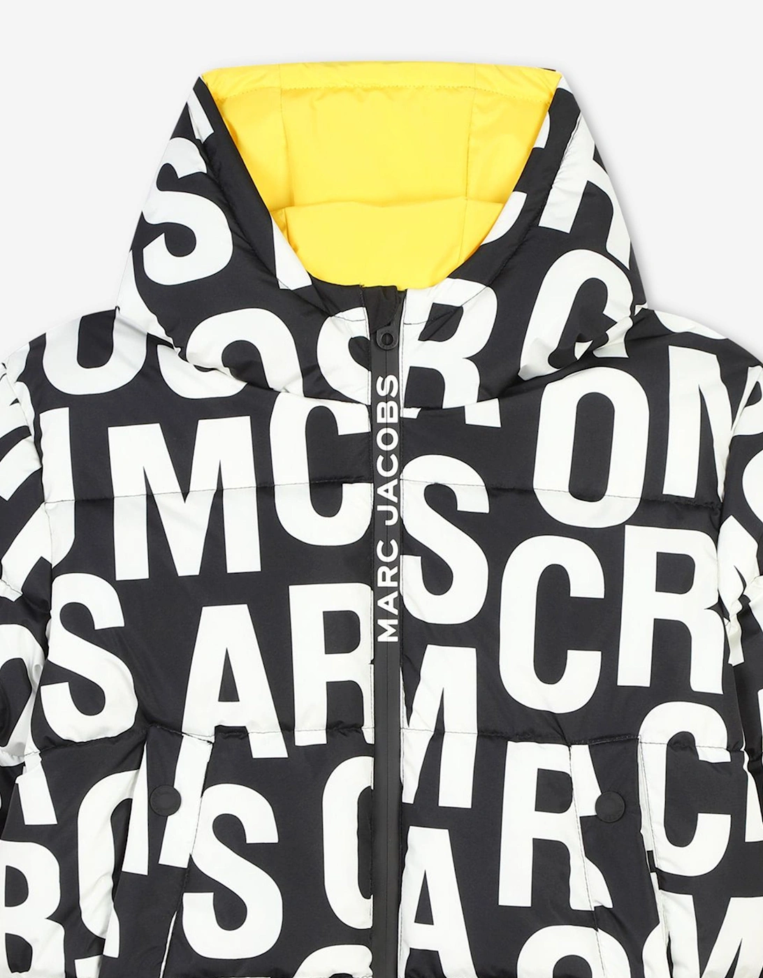 Kids Logo Puffer Jacket in Black
