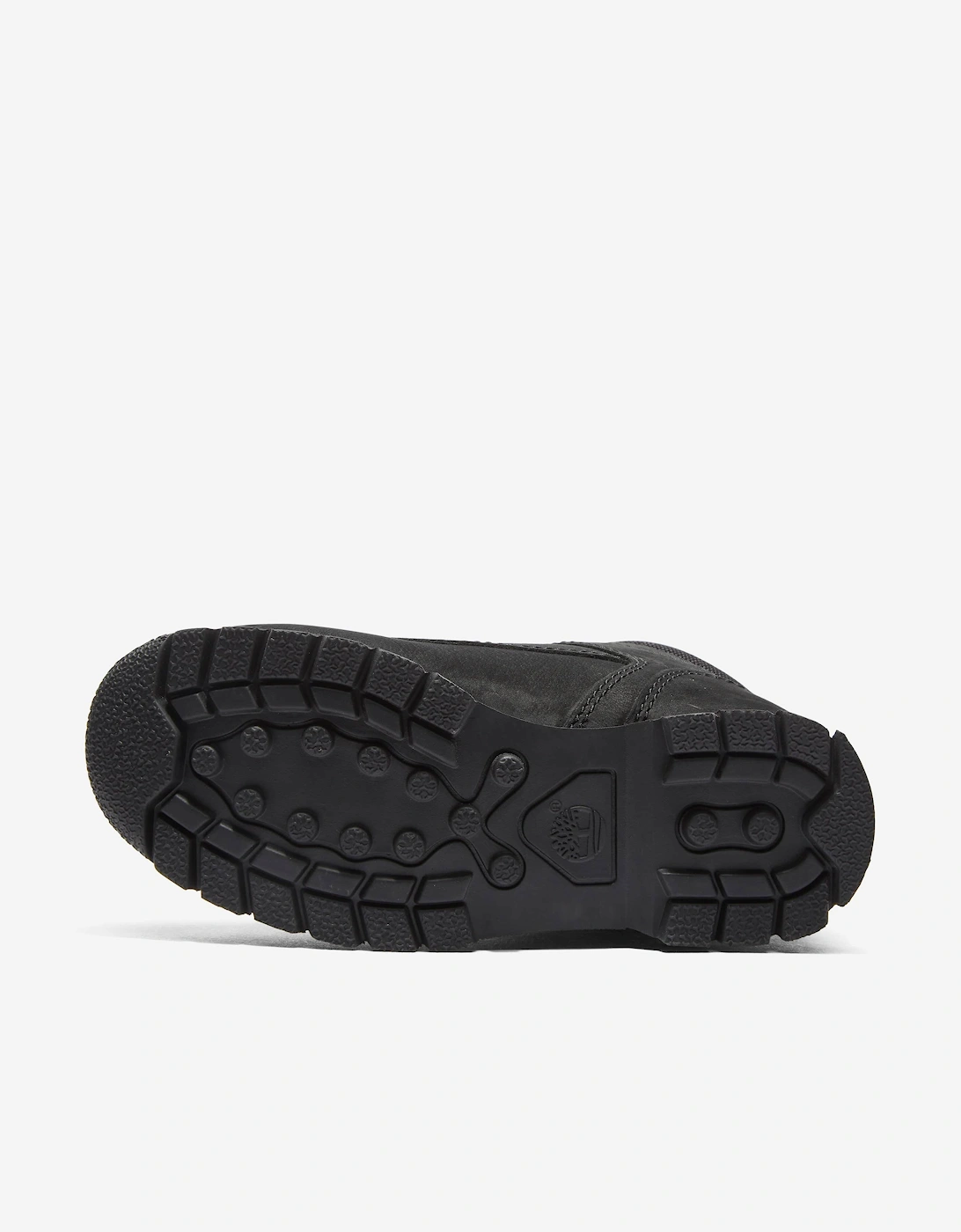 Boys Mid Lace-Up Boots in Black
