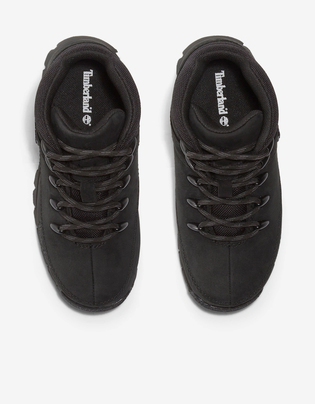 Boys Mid Lace-Up Boots in Black