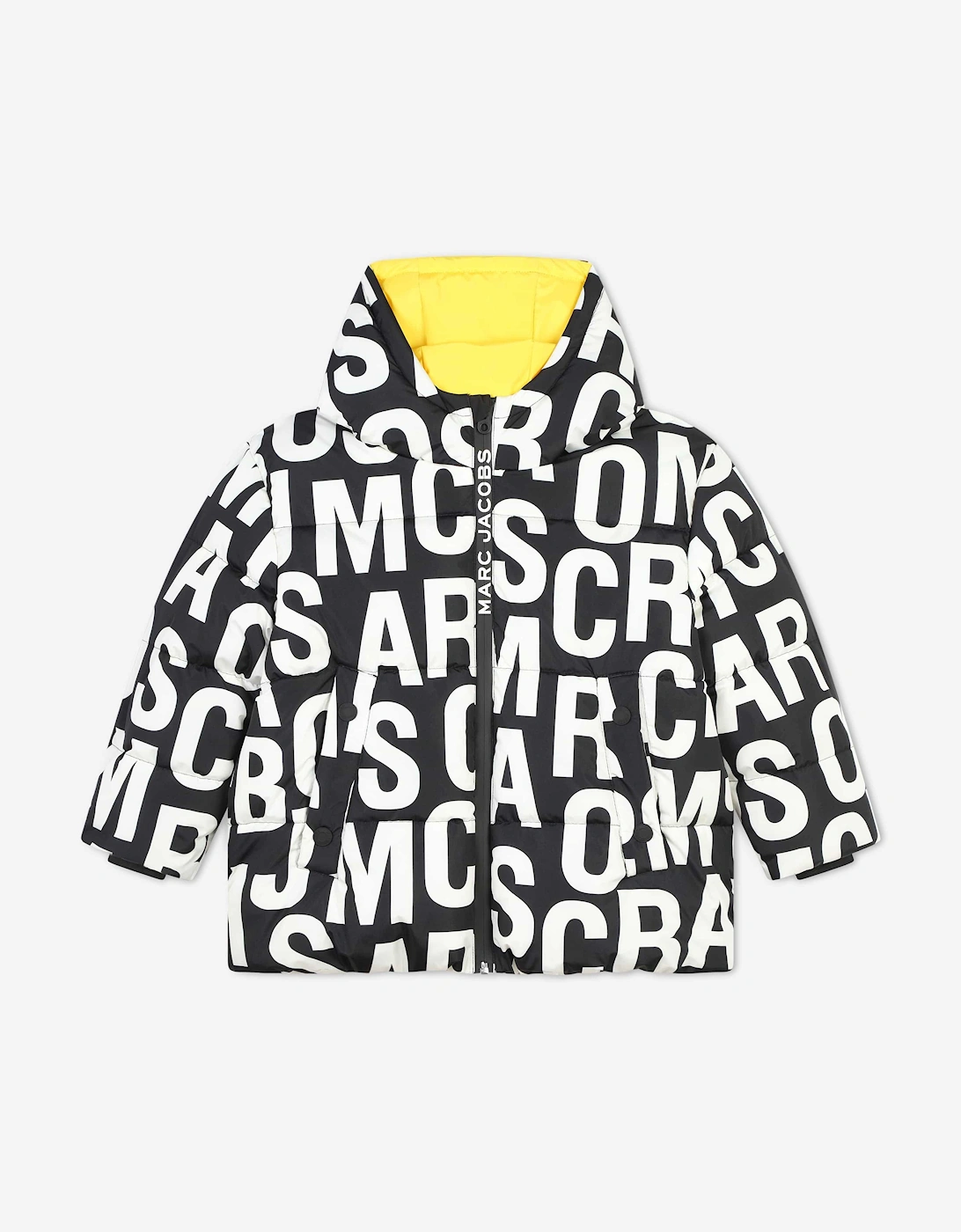 Kids Logo Puffer Jacket in Black, 5 of 4