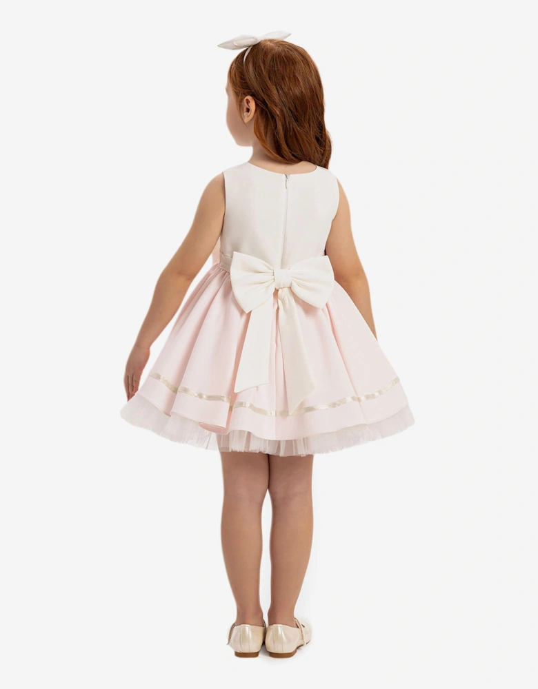 Baby Girls Dress with Headband in Pink