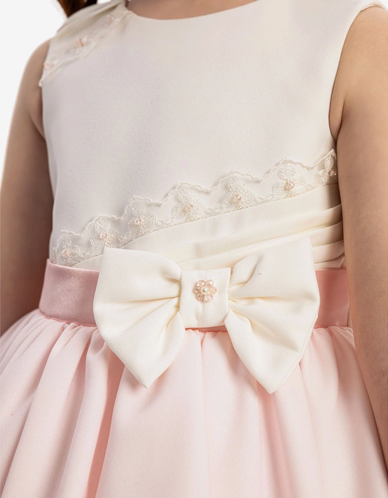 Baby Girls Dress with Headband in Pink