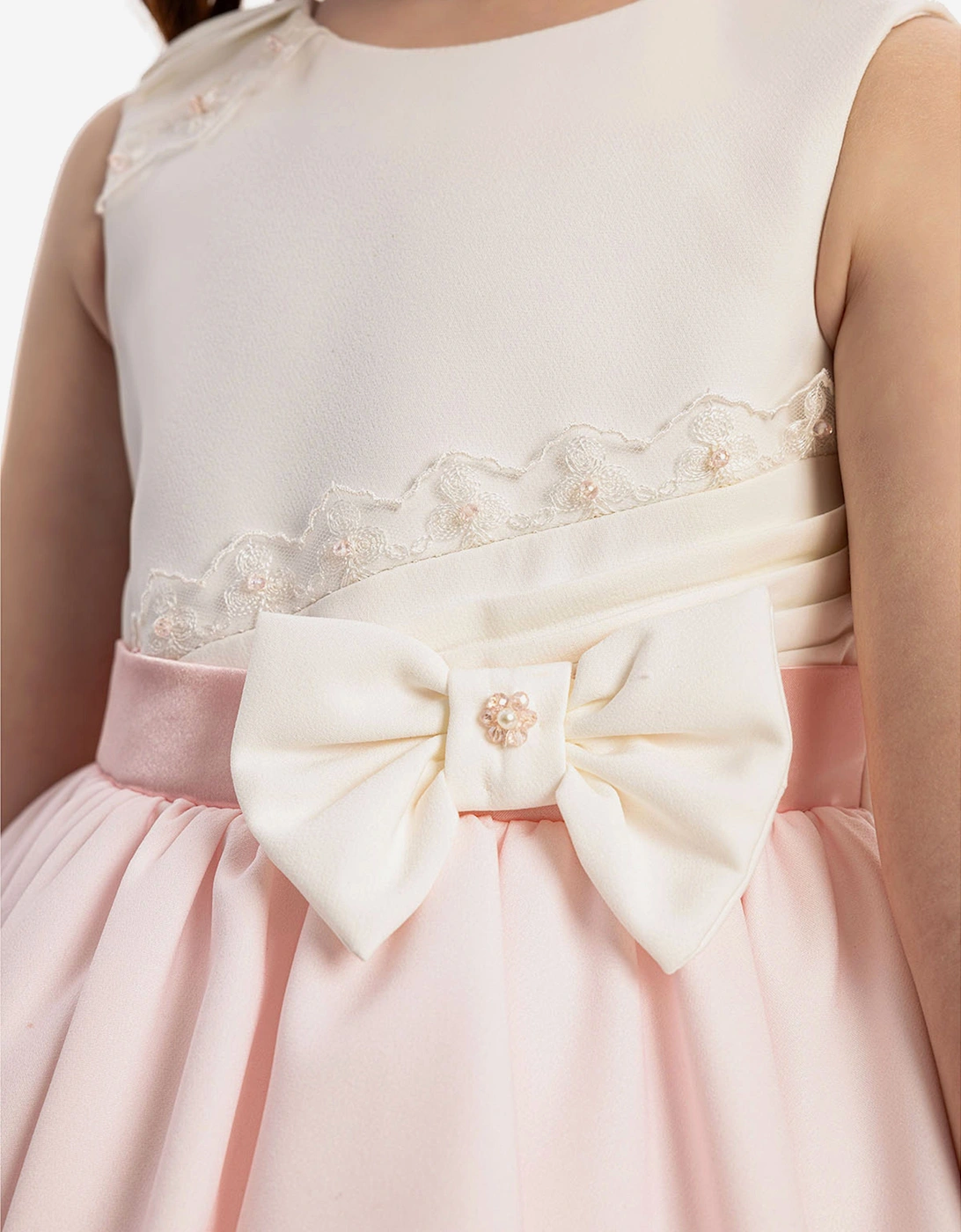 Baby Girls Dress with Headband in Pink