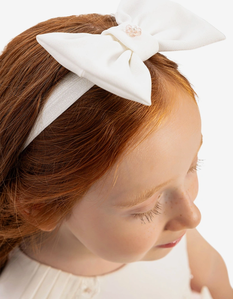 Baby Girls Dress with Headband in Pink