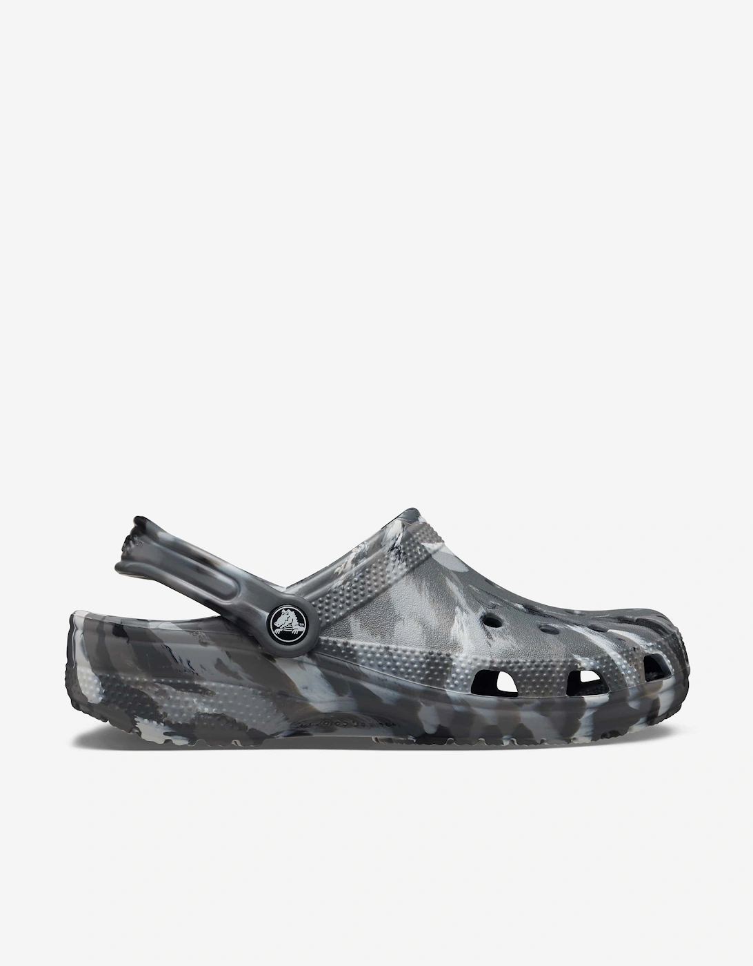 Kids Classic Marbled Clog in Green, 5 of 4