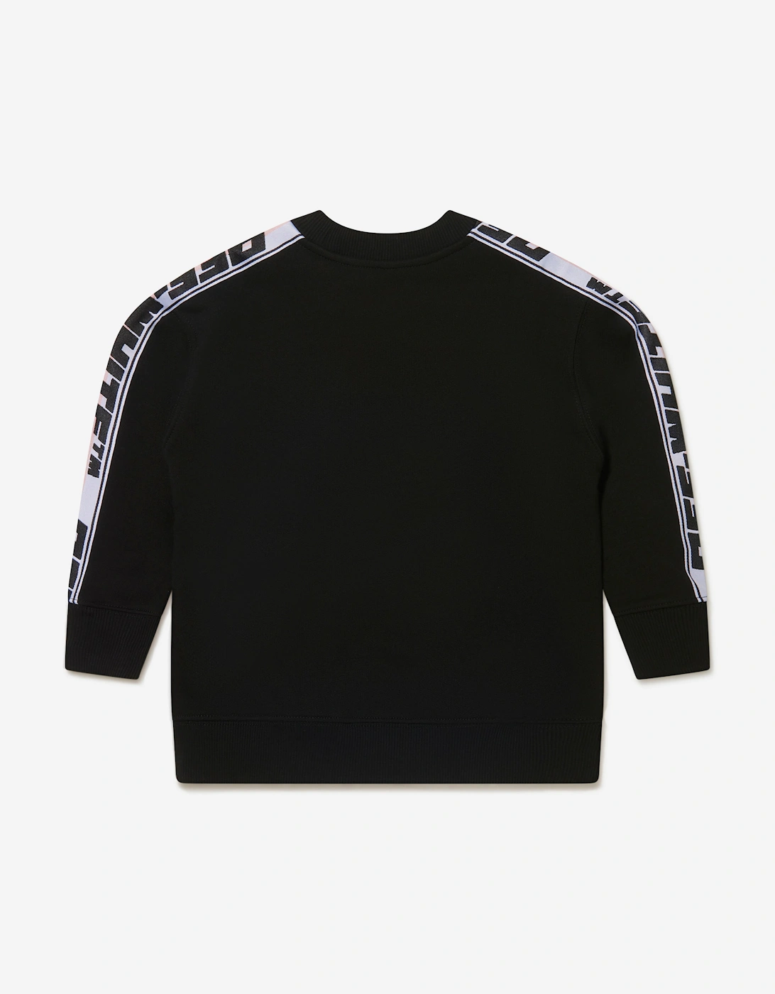 Girls Cotton Crew Neck Logo Band Sweatshirt