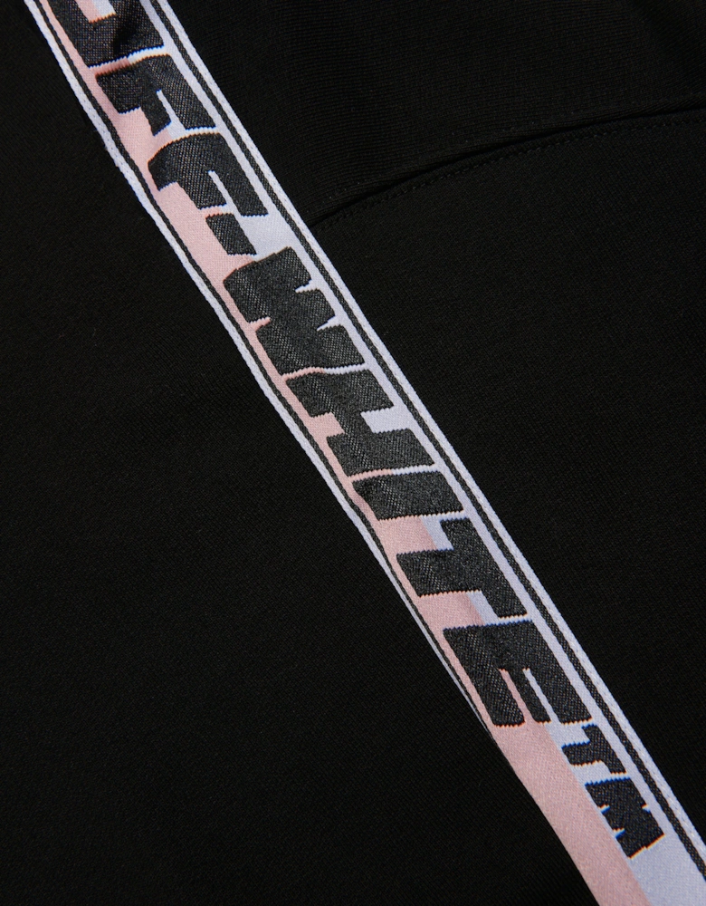 Girls Cotton Crew Neck Logo Band Sweatshirt