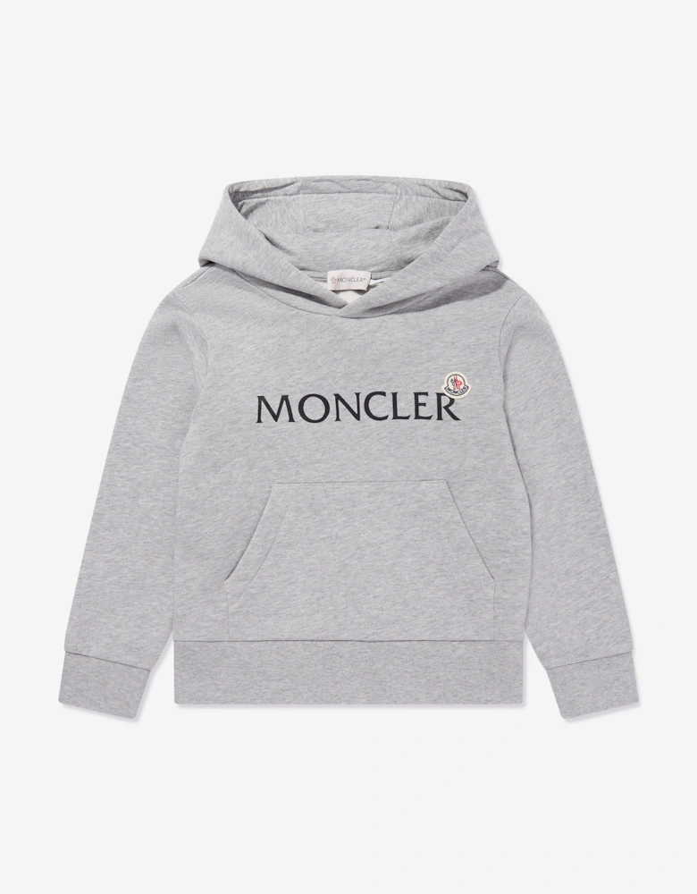 Enfant Boys Logo Hoodie in Grey
