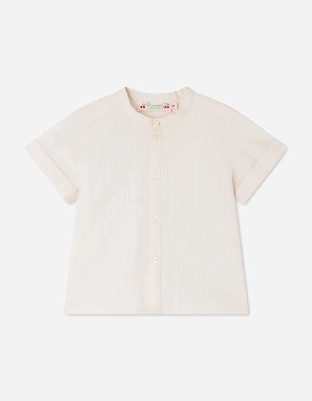 Baby Boys Calum Shirt in Ivory, 5 of 4