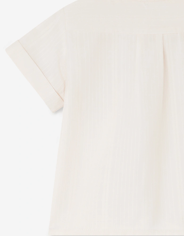 Baby Boys Calum Shirt in Ivory