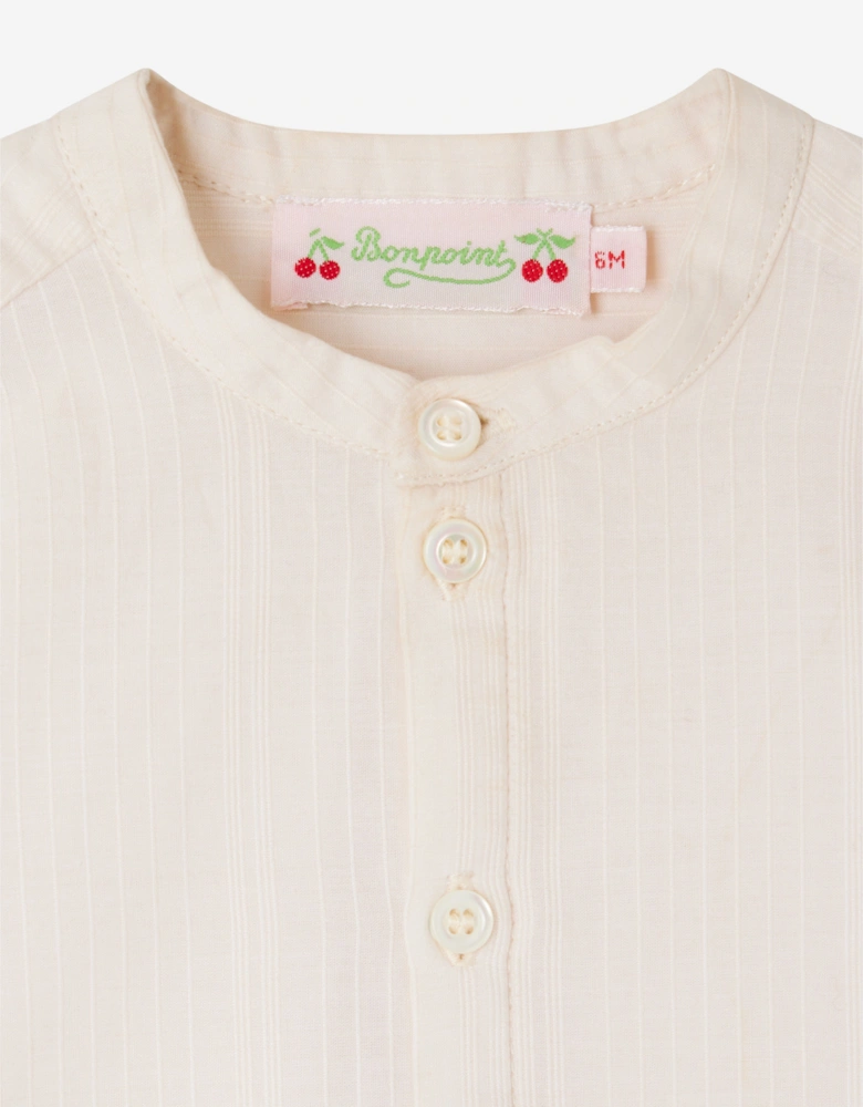 Baby Boys Calum Shirt in Ivory