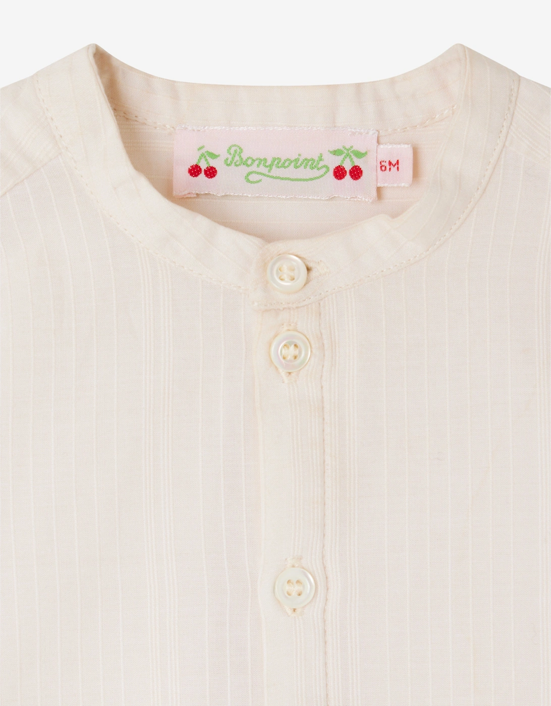 Baby Boys Calum Shirt in Ivory